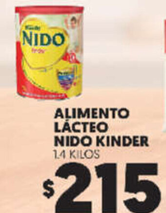 Merco Alimento Lácteo Nido Kinder 1,4kg oferta