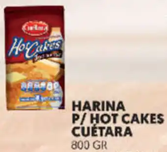 Merco Harina P/Hot Cakes Cuétara 800g oferta