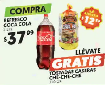 Merco Refresco Coca Cola 3lts oferta