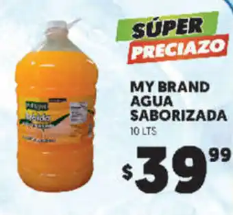 Merco My Brand Agua Saborizada 10lts oferta