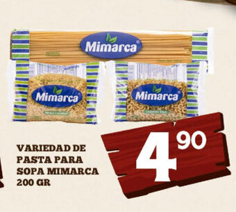 Alsuper Variedad de pasta para Sopa Mimarca 200gr oferta