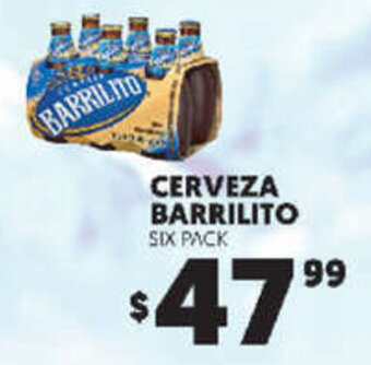 Merco Cerveza Barrilito 6 pack oferta