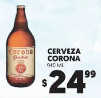Merco Cerveza Corona 940ml oferta