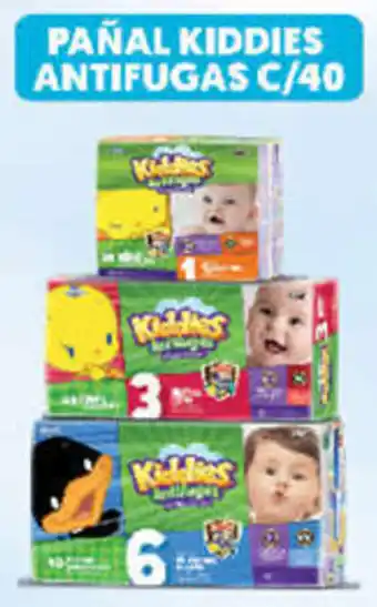 Merco Pañal Kiddies Antifugas C/40 Etapa 4 oferta