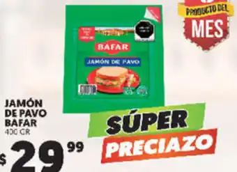Merco Jamón de Pavo Bafar 400g oferta