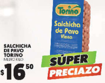 Merco Salchicha de Pavo Torino oferta