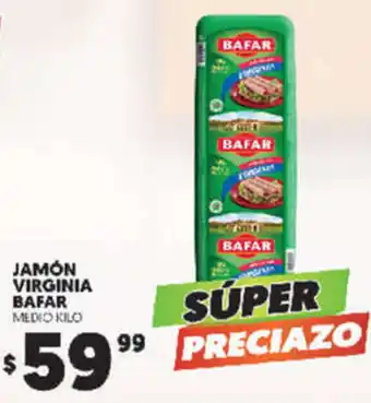 Merco Jamón Virginia Bafar oferta