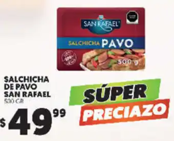 Merco Salchicha de Pavo San Rafael 500g oferta