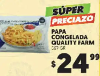 Merco Papa congelada Quality Farm oferta