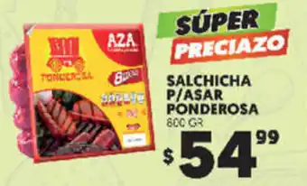 Merco Salsicha P/Asar Ponderosa 800g oferta