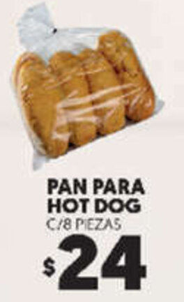 Merco Pan para Hot Dog C/8 piezas oferta