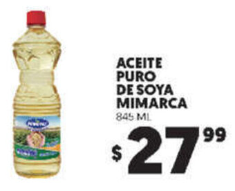 Merco Aceite Puro de Soya Mimarca 845ml oferta