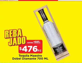 Tequila Maestro Dobel Diamante 700 ML