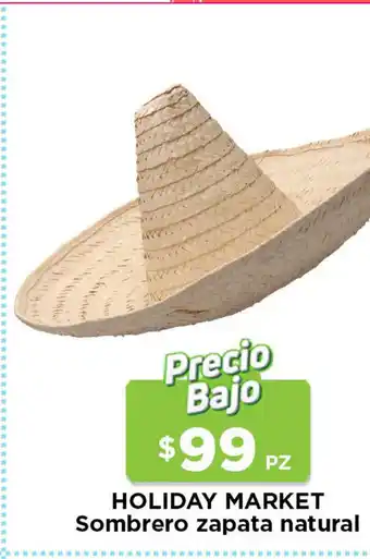 HEB Holiday Market Sombrero Zapata Natural oferta