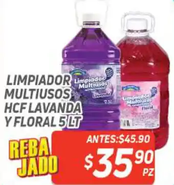 Limpiador Multiusos HCF Lavanda y Floral 5lt