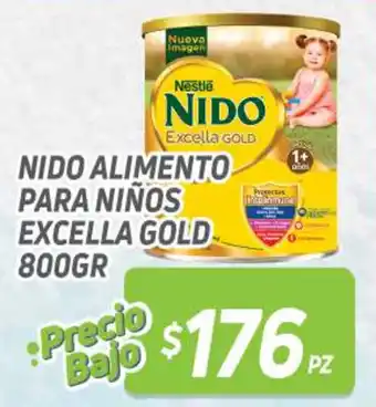 Nido Alimento para Niños Excella Gold 800g