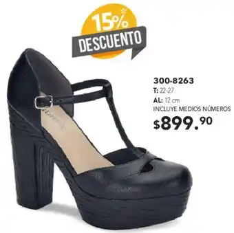 CALZADO DE MUJER 300-8263 12cm
