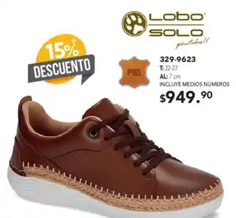 Andrea CALZADO DE MUJER 329-9623 7cm oferta