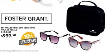 SET PARA ÉL Y ELLA CON NECESER DE VIAJE DE REGALO 315-7480