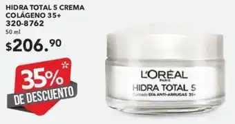 HIDRA TOTAL 5 CREMA COLÁGENO 35+ 320-8762 50 ml