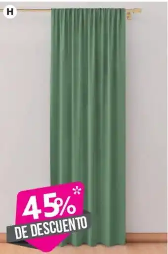 CORTINAS LISA 331-6924 2 PANELES DE CORTINA