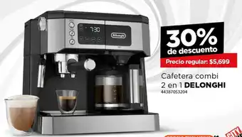 City Club DELONGHI Cafetera combi 2 en 1 oferta