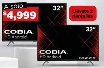 City Club COBIA HD Android TV 32" oferta