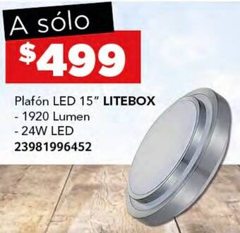City Club LITEBOX LED 15" oferta