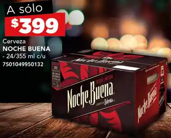 City Club NOCHE BUENA Cerveza 24/355ml oferta