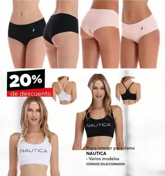 City Club NAUTICA Ropa interior para dama oferta