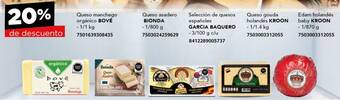 City Club BOVÉ Queso manchego orgánico 1/1 kg oferta