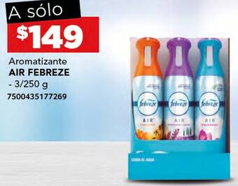 City Club AIR FEBREZE Aromatizante 3/250 g oferta