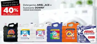 City Club ARIEL ,ACE Detergentes o DOWNY Suavizante oferta