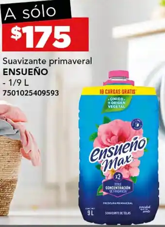 City Club ENSUEÑO Suavizante primaveral 1/9L oferta