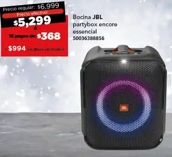 City Club JBL Bocina partybox encore essencial oferta