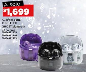 City Club JBL TUNE FLEX GHOST bluetooth Audifonos oferta