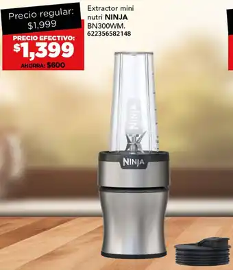 City Club NINJA Extractor mini nutri oferta
