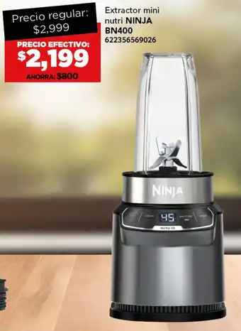 City Club NINJA Extractor mini nutri oferta