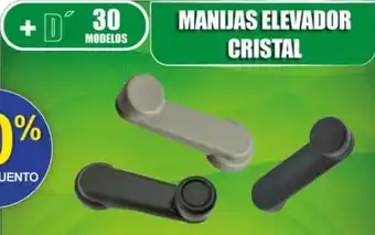 MANIJAS ELEVADOR CRISTAL