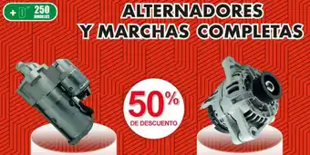 ALTERNADORES Y MARCHAS COMPLETAS