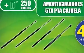 Refaccionaria California AMORTIGUADORES 5TA PTA CAJUELA oferta