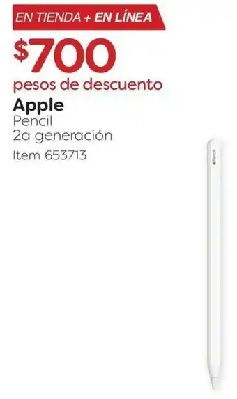 Costco Apple Pencil 2a generación oferta