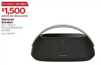Costco Harman Kardon Go + Play 3 bocina Bluetooth portátil oferta
