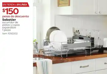 Costco Sabatier escurridor de platos y copas expandible 1 pieza oferta