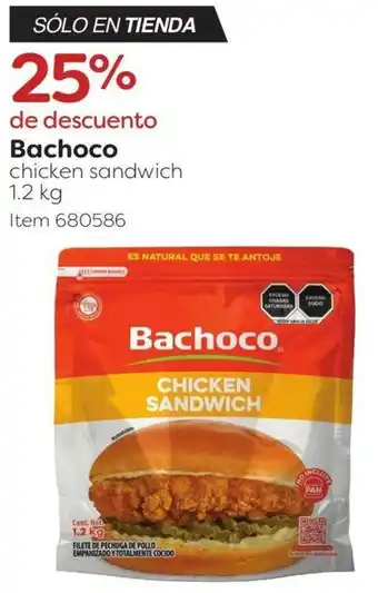 Bachoco chicken sandwich 1.2 kg