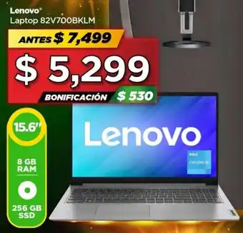 Bodega Aurrerá Lenovo Laptop 82V700BKLM oferta