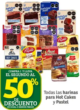 Soriana Híper Todas las harinas para Hot Cakes y Pastel oferta