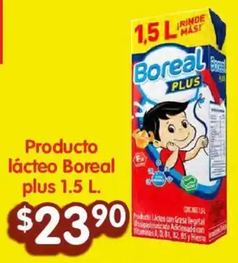 Soriana Híper Producto lácteo Boreal plus 1.5 L oferta