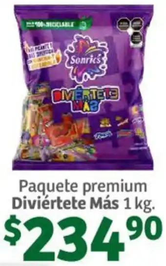 Soriana Híper Paquete premium Diviértete Más 1 kg oferta