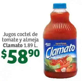 Soriana Híper Jugos coctel de tomate y almeja Clamato 1.89 L oferta